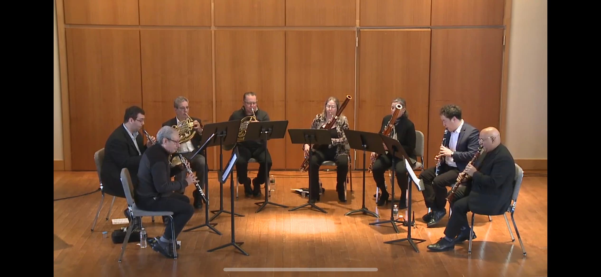 Matthew Shipp, Beethoven Wind Octet with Temple musicians